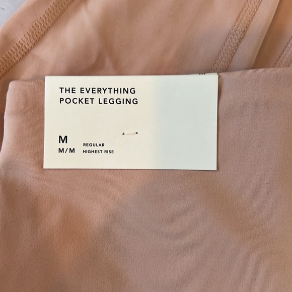 NWT American Eagle Everything Pocket Leggings Rose Pink Women's Medium - Picture 5 of 12